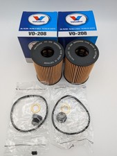 -QTY.2- VALVOLINE VO208 OIL FILTER 20-26 SANTA CRUZ FE SONATA TUCSON K5 SORENTO