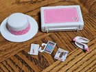 Vintage BARBIE Doll ~ “DAY TO NIGHT”Accessories ~ Purse BRIEFCASE Hat SHOES