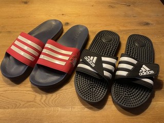 adidas Badeschlappen 47 48 12 13 Adissage Adiletten FC Bayern München Massage