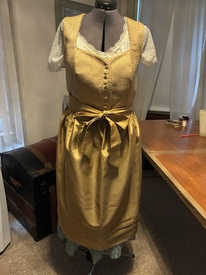 Handmade Dirndl Oktoberfest 4 Pieces Size 46  (14 / 16)