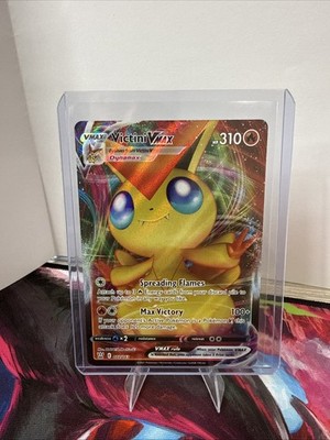 Pokémon Victini Vmax 022/163 Ultra Rare SWSH05 Battle Styles Full Art NM