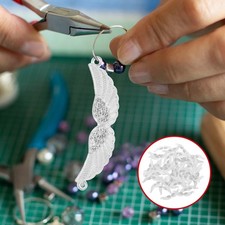 50 Pcs Angel Wings for Crafts Charm DIY Jewelry Accessory Cute Vintage Pendants