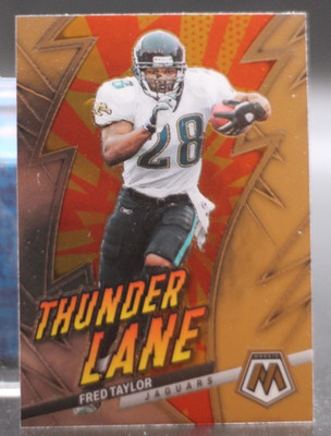 2023 Panini Mosaic - Thunder Lane - Fred Taylor #TL-FT (Florida Gators)