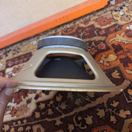 Vintage 1966 1967 Celestion G12M Greenback T1221 16ohm 12" Speaker 1960s Re-Cone - Picture 3 of 4