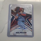 2026 Topps Series 1 Alec Burleson Baseball Stars Autographs (RAW)