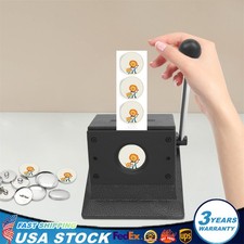 Round Manual Punch Die Cutter Special Die Cutter Button Maker Cutting Machine