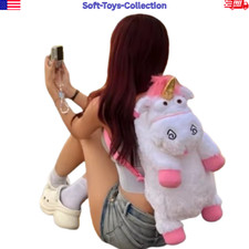 New Despicable Me Unicorn Plush Backpack Soft Stuffed 55cm Animal Bag Gift