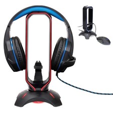 Gaming Headset Stand, Mouse Bungee, LED Accents