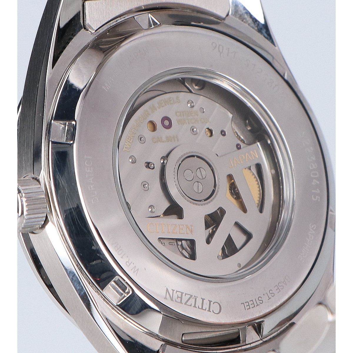 CITIZEN NB1050-59A cal.9011 Mechanical Automatic Watches Silver image 6