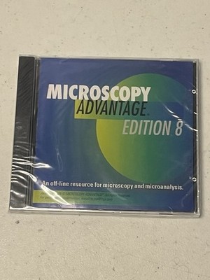 Sealed Microscopy Advantage Edition 8 CD SEM Microanalysis JEOL PGT SPI NOS