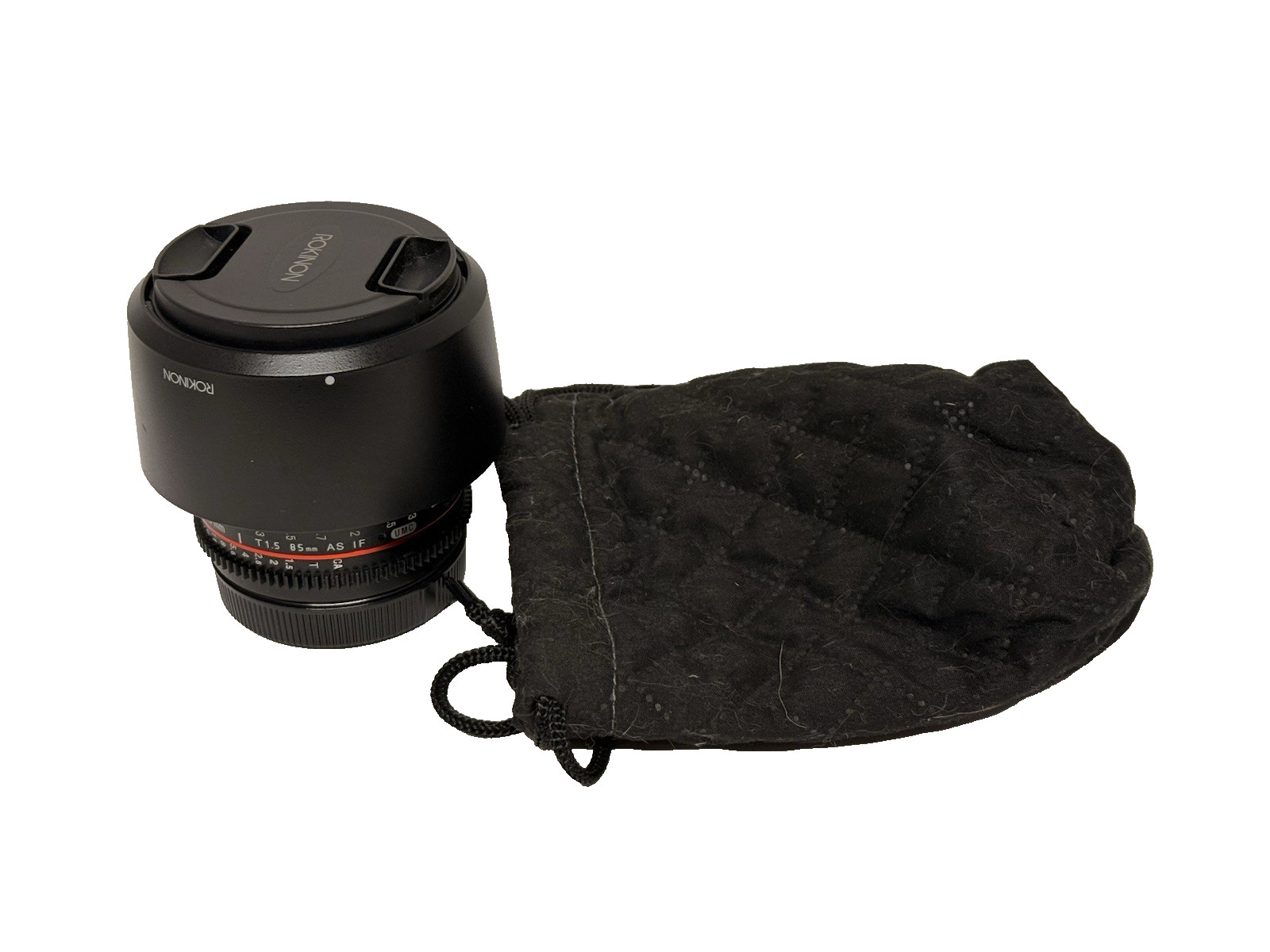 Rokinon Cine UMC 85mm T1.5 EF Full Frame Cinema Lens for Canon EF