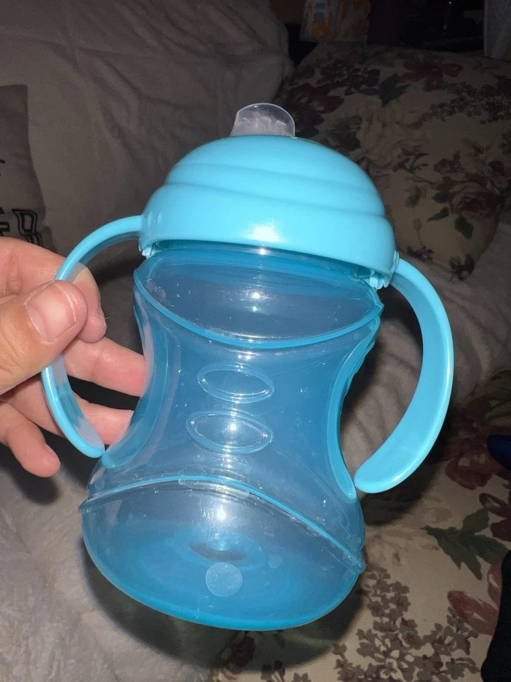 Nuby Baby Bottles Lot 2 Red and Blue BPA Free - Image 3 of 3