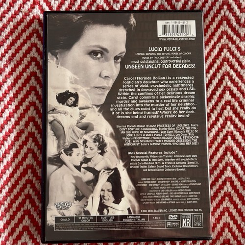 A Lizard in a Woman's Skin (DVD) Shriek Show OOP 2-Discs LE - Lucio Fulci Giallo - Picture 4 of 4