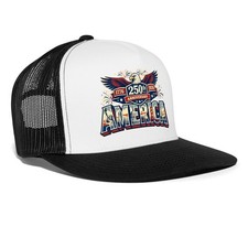 Bald Eagle 250th Anniversary America 1776-2026 Trucker Hat