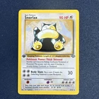 New ListingPokémon TCG Snorlax Jungle 27/64 Regular 1999 Base Set 1st Edition