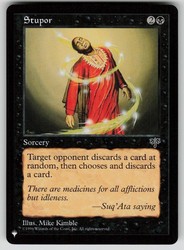 Stupor (The List Reprints) Uncommon