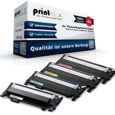 4x Laser Tonerkartuschen für Samsung Xpress C 410 W 460 FW - Toner Cartridges