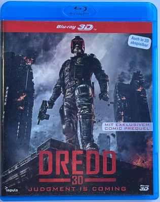 Dredd 3D | Blu-ray 3D/2D | Audio DE/EN | Zone B