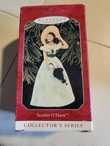 1998 Hallmark Scarlett O'Hara #2 in Scarlett O'Hara serie da collezione QX6336 - Foto 1 di 6