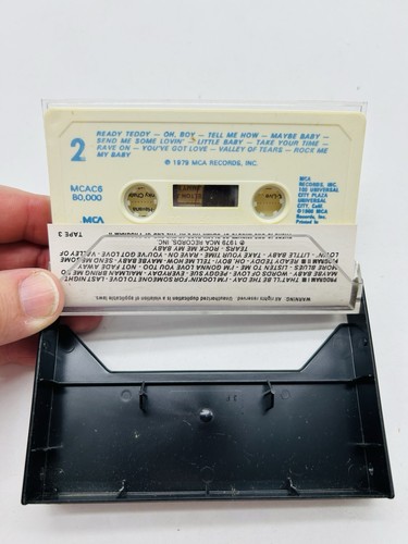 BUDDY HOLLY 5 Cassette Tape Lot The Collectors Western Bop Clovis Lubbock - Foto 8 di 17
