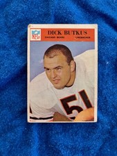 1965 Topps Dick Butkus RC Rookie #31 Chicago Bears HOF Vintage NFL Football Card
