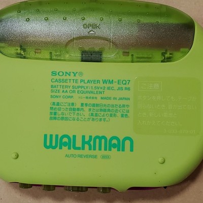SONY Cassette Player Walkman Beans WM-EQ7 Boxed Free Shipping 2462