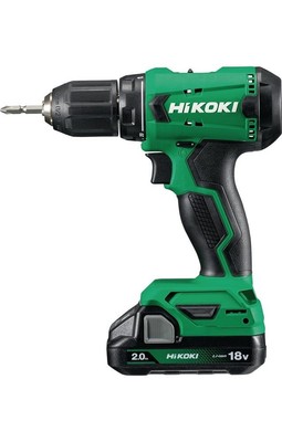 HIKOKI Akku-Bohrschrauber DS18DA 18 V 2 Ah 1,5 - 13 mm