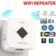 Wifi Range Extander Internet Booster 300Mbps router Wireless Repeater Amplifier