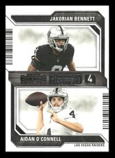2023 Panini Contenders #18 Jakorian Bennett / Aidan O'Connell Rookie Raiders