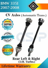 Gsp Oem Rear Cv Axles For 2007-2008 Bmw 335i 3.0l Turbo. Automatic Lifetime War. Gsp Oem Rear Cv Axles For 2007-2008 Bmw 335i 3.0l Turbo. Automatic Lifetime War.
