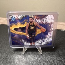 Crystalized Stephen Curry CNB-7 Golden State Warriors Bowman Basketball SSP