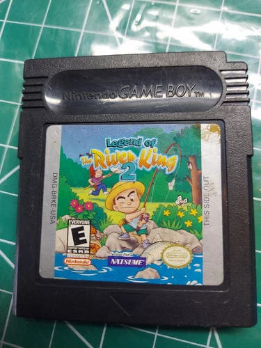 Legend of the River King 2 Gameboy Color GBC Nintendo Game Natsume Working