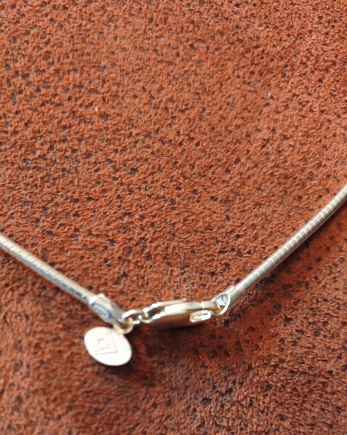 16”, vintage Silpada sterling silver 925 ITALY choker necklace