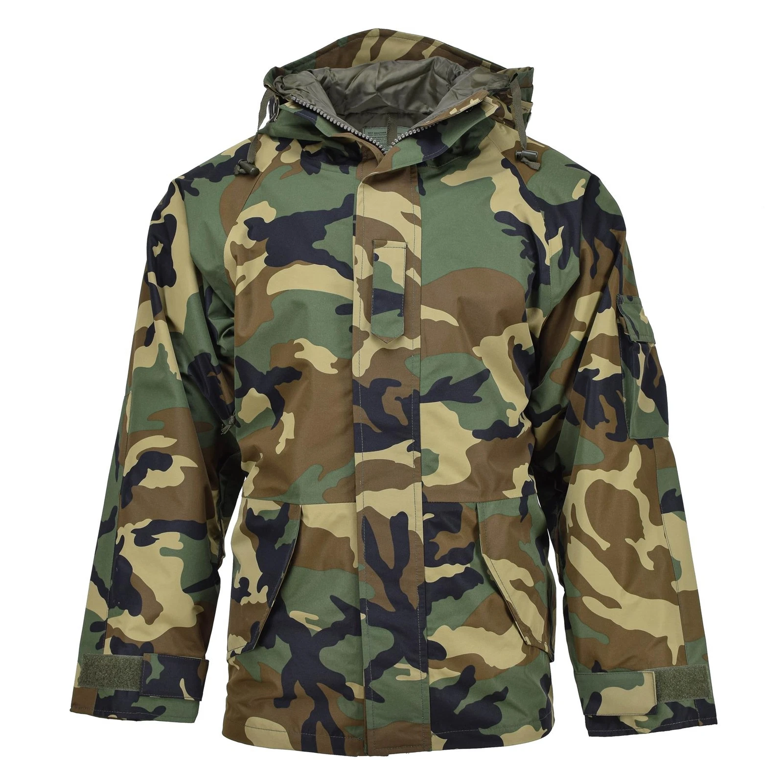 MIL-TEC US army style waterproof jacket wet weather woodland windproof goretex
Opens in a new window