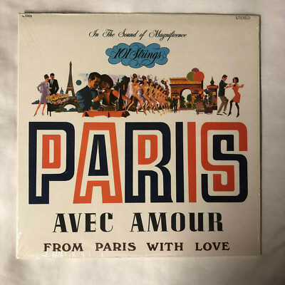 101 Strings - Paris - Avec Amour [vinyl - 12''] 1966 Alshire S-5029