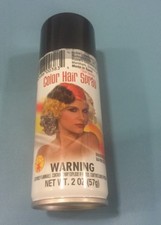 Rubie's Bright Color Hairspray, Black 2 Oz.