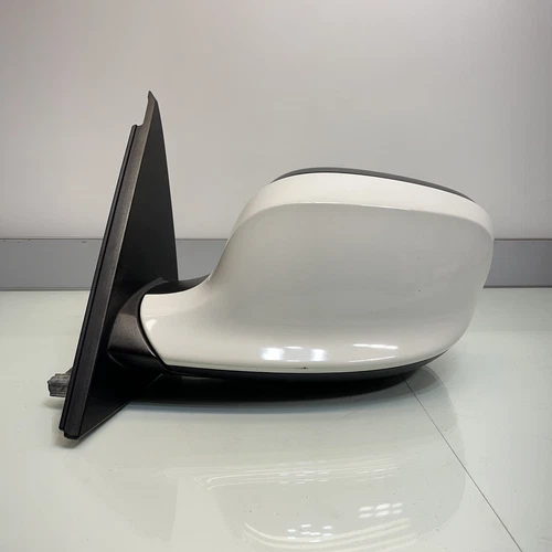 2011-2014 BMW X3 DRIVER SIDE LEFT MIRROR FOLDING CAMERA OEM DEEP SEA White 