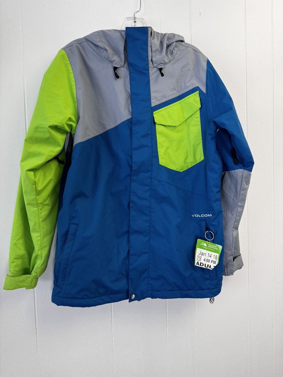 Volcom Nimbus Jacket Mens 8000MM Ski Snowboard Hooded Full Volcom Nimbus Jacket Mens 8000MM Ski Snowboard Hooded Full