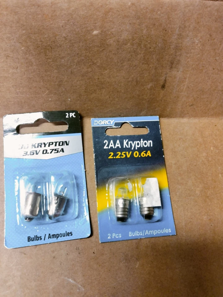 2 Krypton Bulb Bulbs Dorcy Flashlight 41-1660 41-1661 41-1662 41-1663 41-1664 - Image 4 of 4
