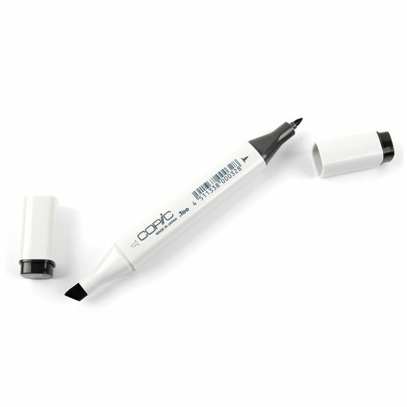 Copic Twin Markers Warm Gray 12 Colors Set Premium Artist Markers