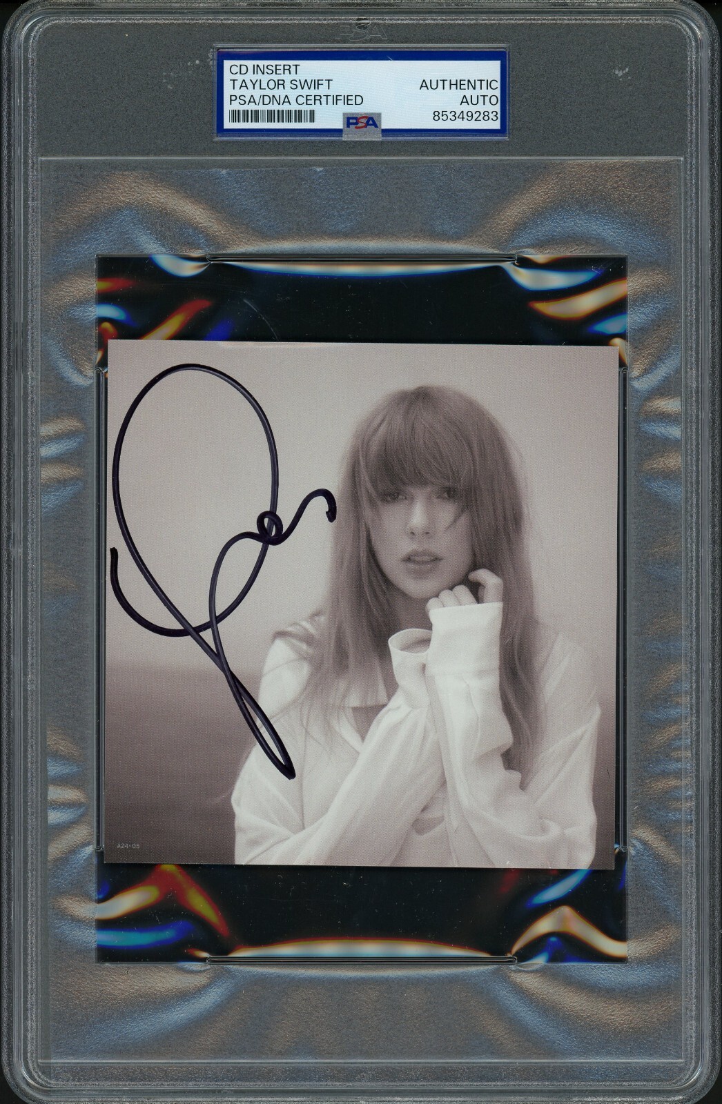 Taylor Swift Signed Autograph TTPD Tortured Poets Department CD Album PSA/DNA