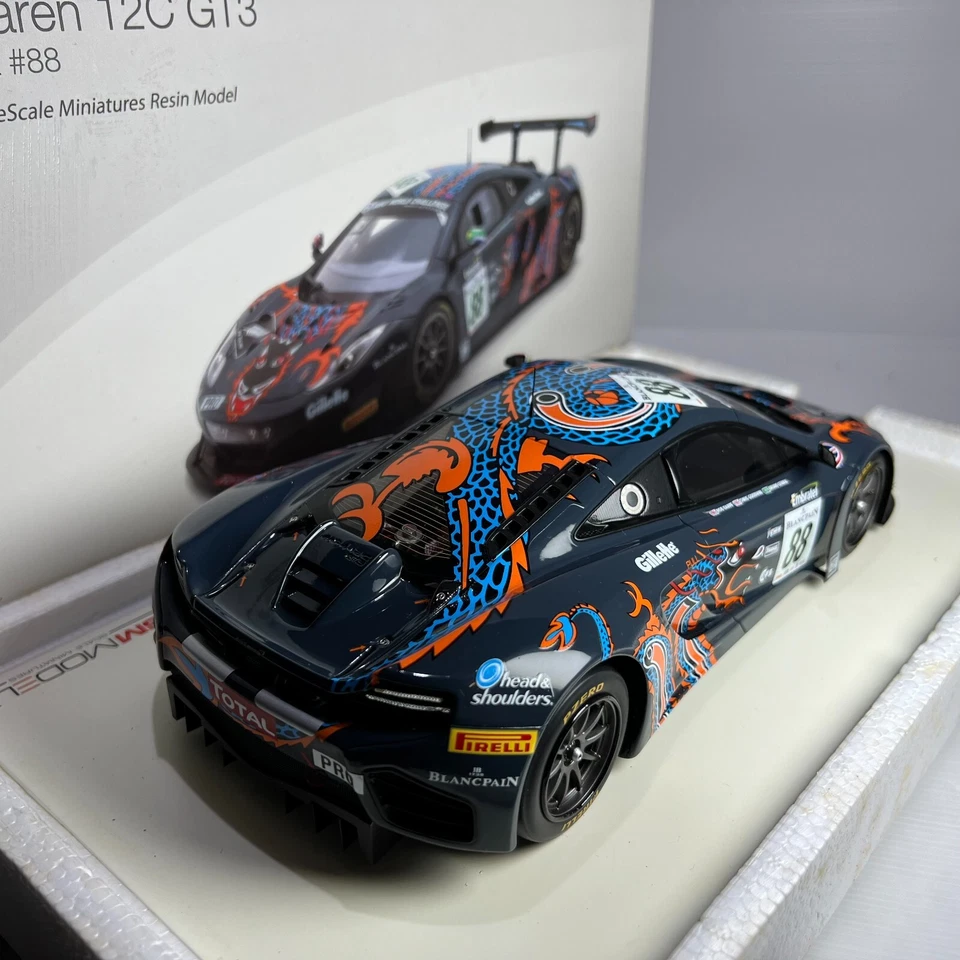 1/18 TSM McLaren MP4-12C GT3 2013 24 Hours of Spa #88 TSM141823R - Image 2 of 2