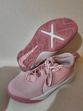 Pink Foam Nike Team Hustle Size 6Y NEW WITH BOX Girls Basketball