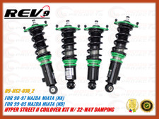 Rev9 Hyper Street Ii Coilover Kit W 32-way Damping For 90-05 Mazda Miata Na Nb Rev9 Hyper Street Ii Coilover Kit W 32-way Damping For 90-05 Mazda Miata Na Nb