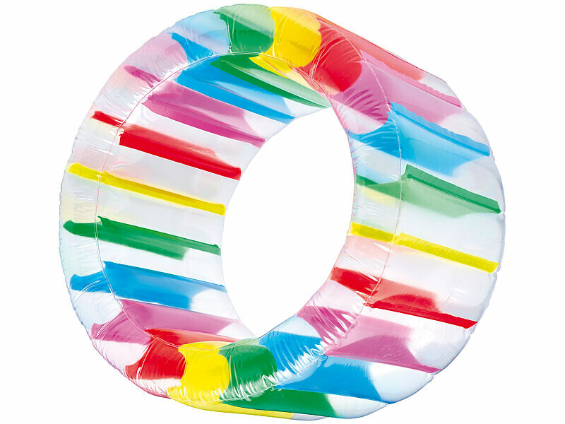 Roue de zorbing gonflable enfants Infactory antichoc avec poignées ergonomiques