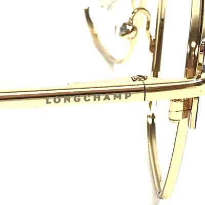 LONGCHAMP LO2108 602 DARK PURPLE GOLD AUTHENTIC EYEGLASSES 53-18 LONGCHAMP LO2108 602 DARK PURPLE GOLD AUTHENTIC EYEGLASSES  main image 2