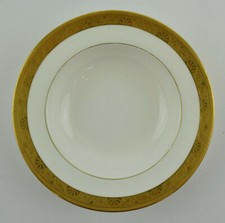 Antique Tiffany by Mintons Small Bowl Sauce Dish Gold Rim 6 1/4"
