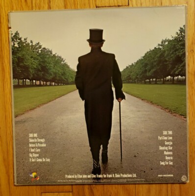 ELTON JOHN - A Single Man LP Vinyl 1978 MCA 3065 US Original
