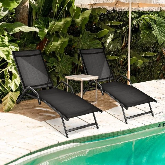 Patio chaise lounge online set