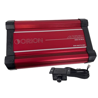 Orion HCCA5000.1DSPLX 5000W RMS Competition High Current Class-D Car Amplifier